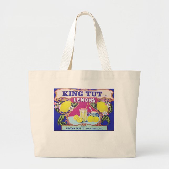 BOLSA TOTE GRANDE REI TUT LEMONS (Frente)