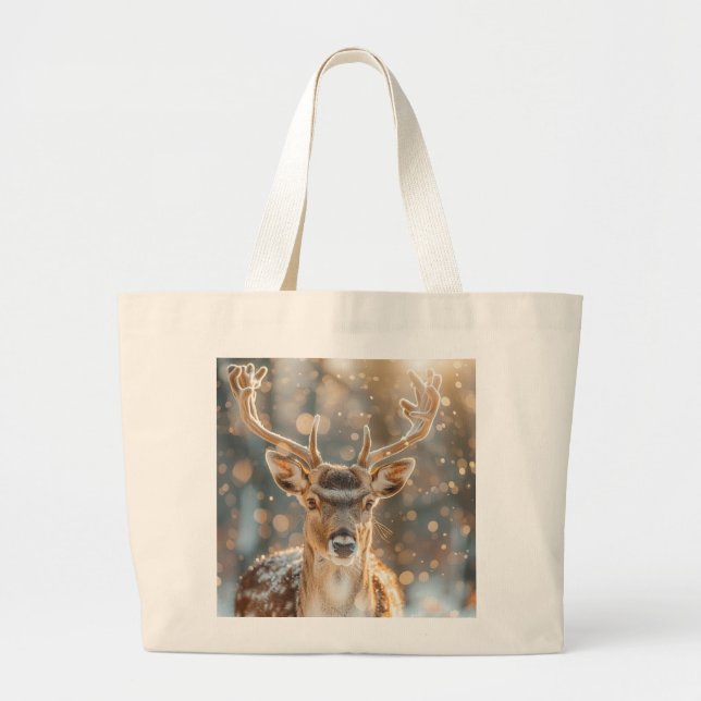 Bolsa Tote Grande Reindeer (Frente)