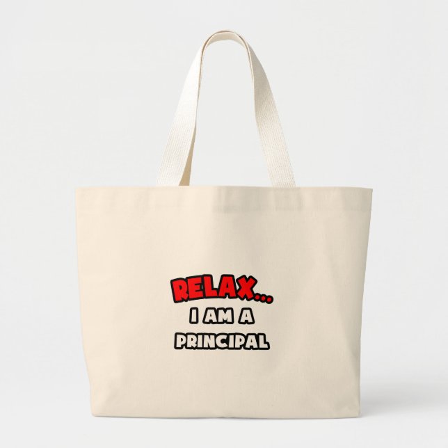 Bolsa Tote Grande Relaxe... Sou Diretor (Frente)