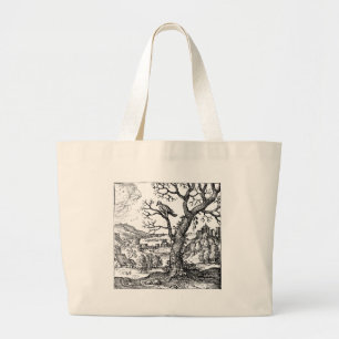 Bolsa Tote Grande Renascentismo Turtle Dove on Tote Bag
