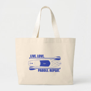Bolsa Tote Grande Repetição viva da pá do amor