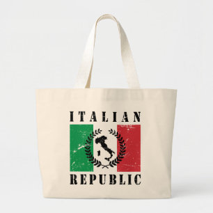 Bolsa Tote Grande República Italiana