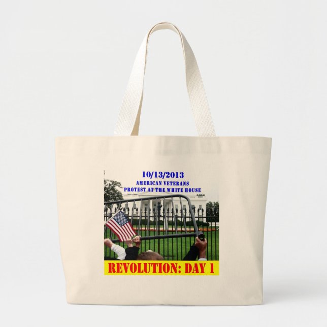 BOLSA TOTE GRANDE REVOLUÇÃO: DIA 1 (Frente)