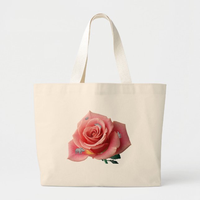 Bolsa Tote Grande Rhinocerose (Frente)