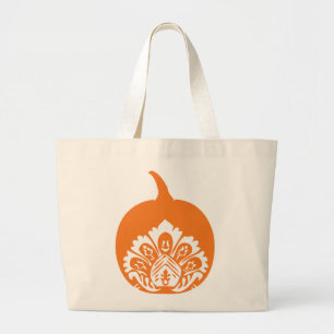 Bolsa Tote Grande Rico de Abóbora