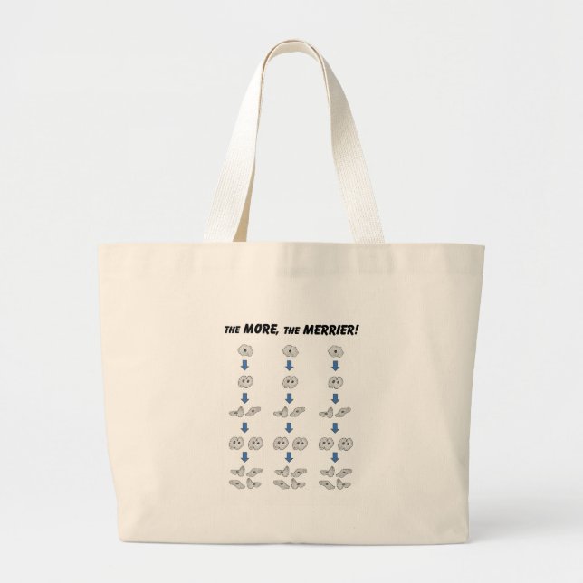 Bolsa Tote Grande Rir é o melhor remédio (Frente)