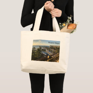 Bolsa Tote Grande Riviera Maya Cancun México - Tote Bag