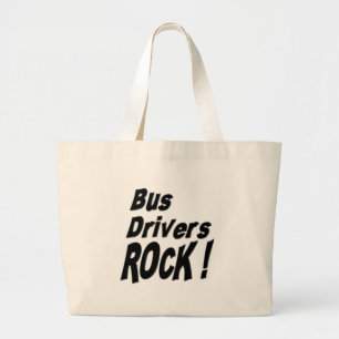 Bolsa Tote Grande Rocha dos condutores de autocarro! Sacola