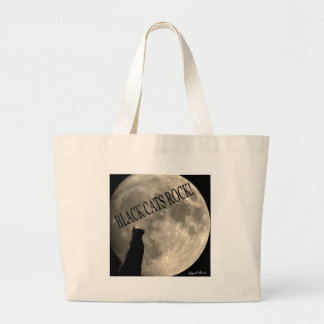 Bolsa Tote Grande Rocha dos gatos pretos