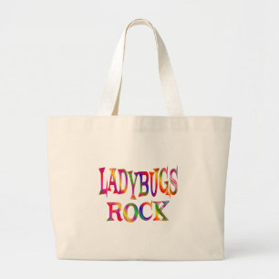 Bolsa Tote Grande Rocha dos joaninhas