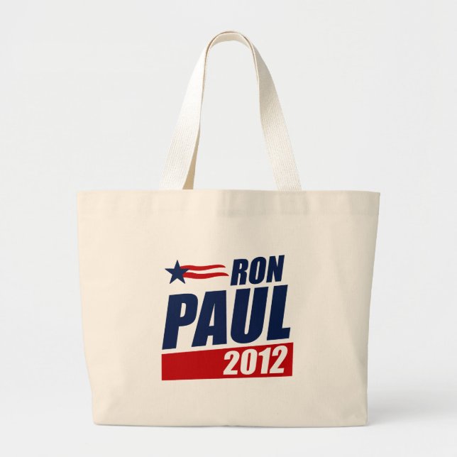 BOLSA TOTE GRANDE RON PAUL 2012 (Frente)