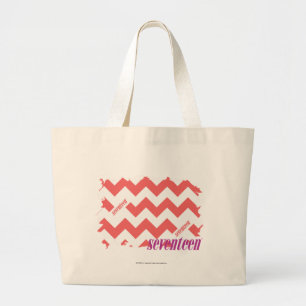 Bolsa Tote Grande Rosa 2 do ziguezague