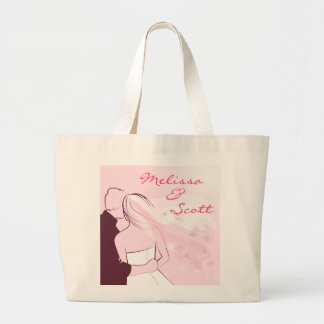 Bolsa Tote Grande Rosa Casal Feliz