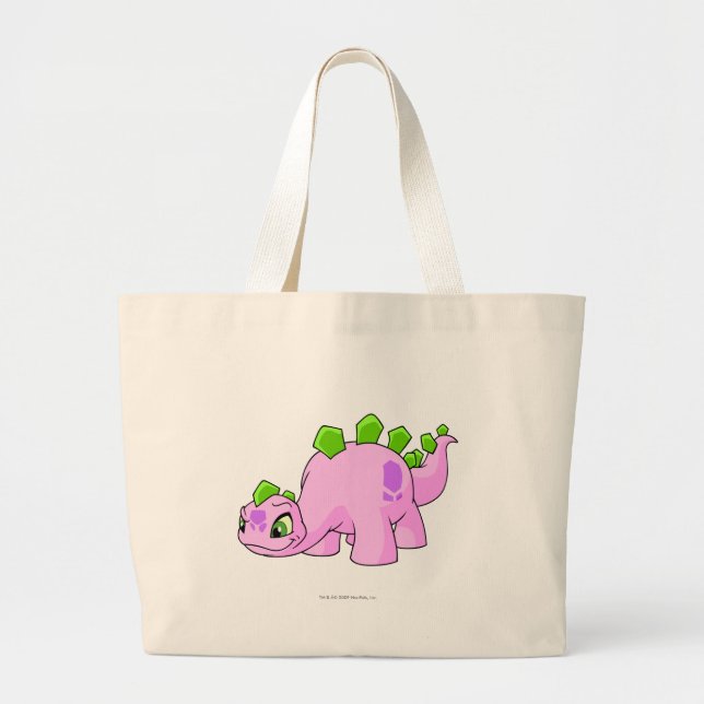 Bolsa Tote Grande Rosa de Chomby (Frente)