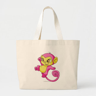 Bolsa Tote Grande Rosa de Mynci