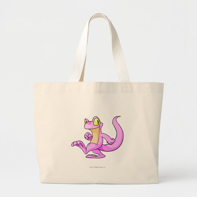 Bolsa Tote Grande Rosa de Techo (Frente)