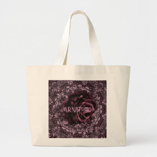 Bolsa Tote Grande Rosa Mandala