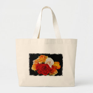 Bolsa Tote Grande Rose Bouquet