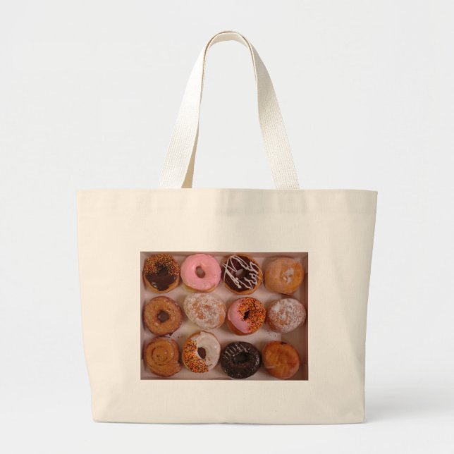 BOLSA TOTE GRANDE ROSQUINHAS! (Frente)