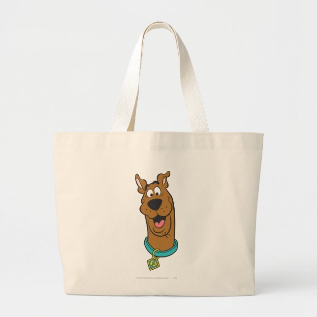 Bolsa Tote Grande Rosto Scooby-Doo Sorrindo (Frente)