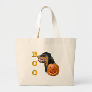 Bolsa Tote Grande Rottweiler Boo