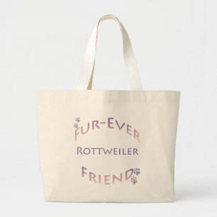 Bolsa Tote Grande Rottweiler Fuever Amigo