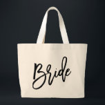 Bolsa Tote Grande Rotulação na moda da noiva<br><div class="desc">Visite a loja para ver mais</div>