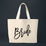 Bolsa Tote Grande Rotulação na moda da noiva<br><div class="desc">Visite a loja para ver mais</div>