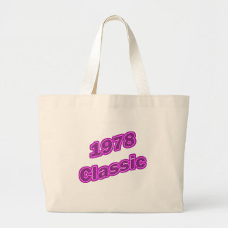 Bolsa Tote Grande Roxo 1978 clássico