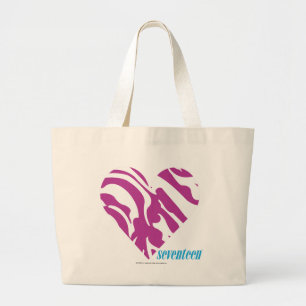 Bolsa Tote Grande Roxo 2 da zebra