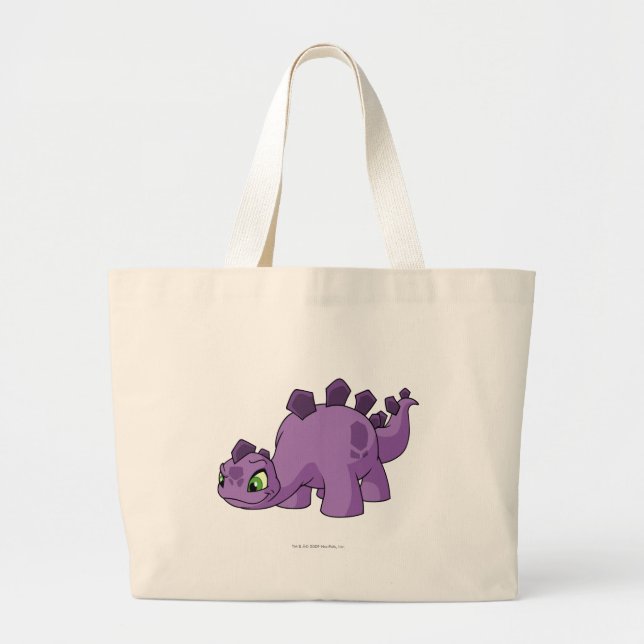 Bolsa Tote Grande Roxo de Chomby (Frente)