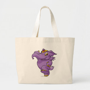 Bolsa Tote Grande Roxo de Elephante