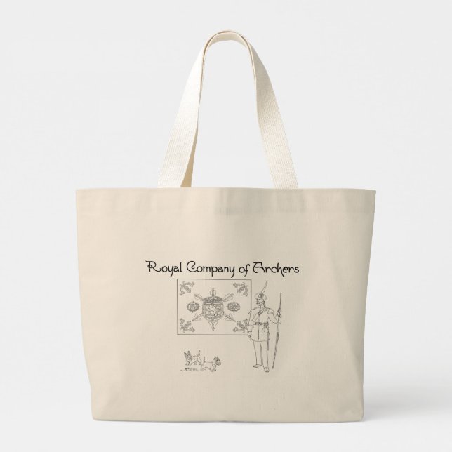 Bolsa Tote Grande Royal Company of Archers Tote Bag (Verso)