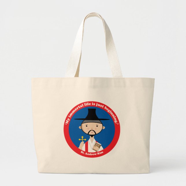 Bolsa Tote Grande Rua, Andrew Kim (Frente)