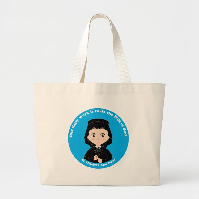Bolsa Tote Grande Rua Elizabeth Ann Seton (Frente)