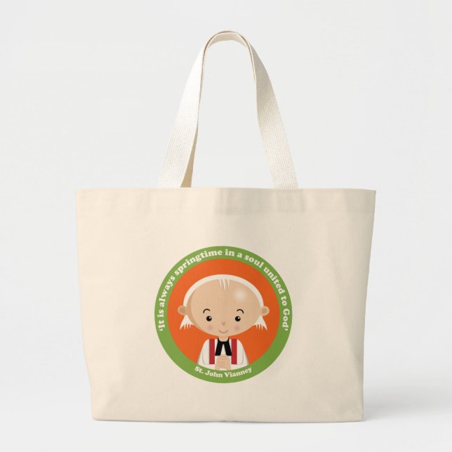 Bolsa Tote Grande Rua John Vianney (Frente)