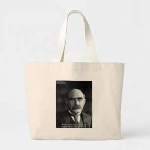 Bolsa Tote Grande Rudyard Kipling "Puppy Love" Citação Oferece Camis