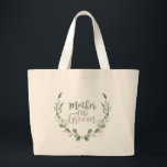 Bolsa Tote Grande Rústica Vinha Vinha Mãe do Chalé<br><div class="desc">Por Honey & Birch Studios</div>