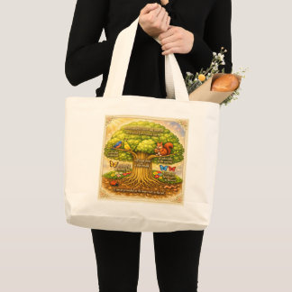 Bolsa Tote Grande Sabidamente enraizado