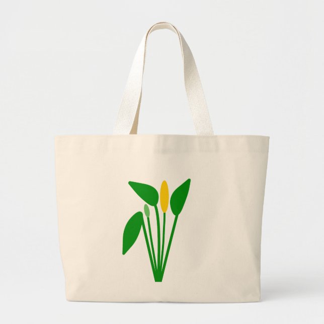Bolsa Tote Grande Saca Araceae Jumbo (Frente)