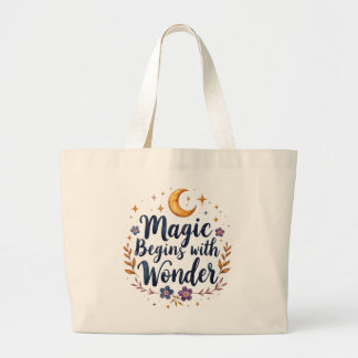 Bolsa Tote Grande Saca Boho Maravilha Celestial