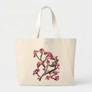 Bolsa Tote Grande Saca de Flor de Cerejeira