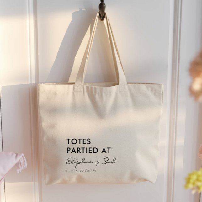 Bolsa Tote Grande Saca de Madrinhas de Fim de Semana Totalmente Dive (Criador carregado)