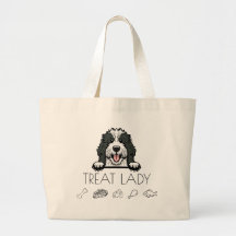 Saca de Totem Dama de Petiscos Sheepadoodle