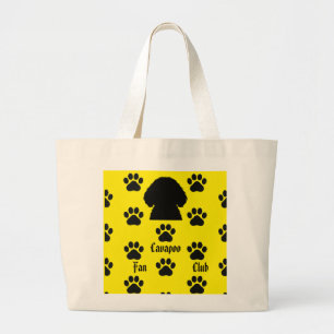 Bolsa Tote Grande Saca de transporte para o cavapoo Pumpkin