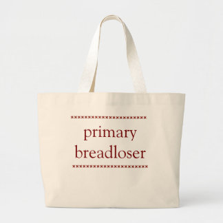 Bolsa Tote Grande Saca Tote Grande Comprador Primário de Pão Perdido