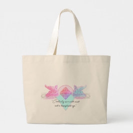 Bolsa Tote Grande Saca totel extravagante brilhante da Renascença
