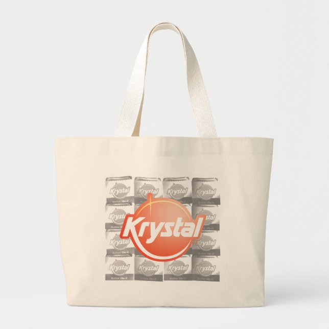 Bolsa Tote Grande Sackful de Krystals (Frente)