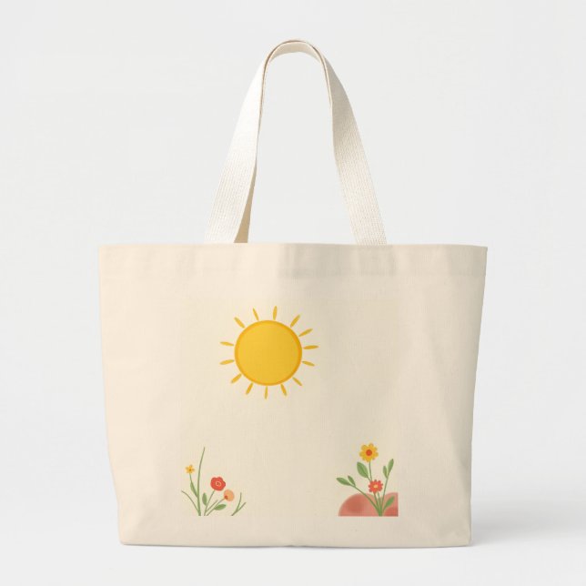 Bolsa Tote Grande Saco Básico (Frente)