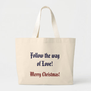 Bolsa Tote Grande Saco bonito do Natal!